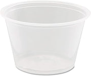 DART Conex Complements Portion/Medicine Cups, 4oz, Clear, 125/Bag, 20 Bags/Carton