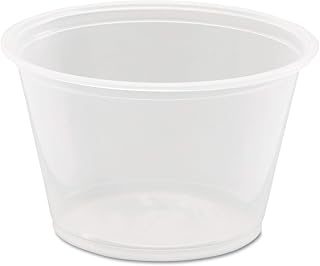 DART Conex Complements Portion/Medicine Cups, 4oz, Clear, 125/Bag, 20 Bags/Carton