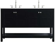 Theo Bathroom Vanity black