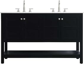 Theo Bathroom Vanity black