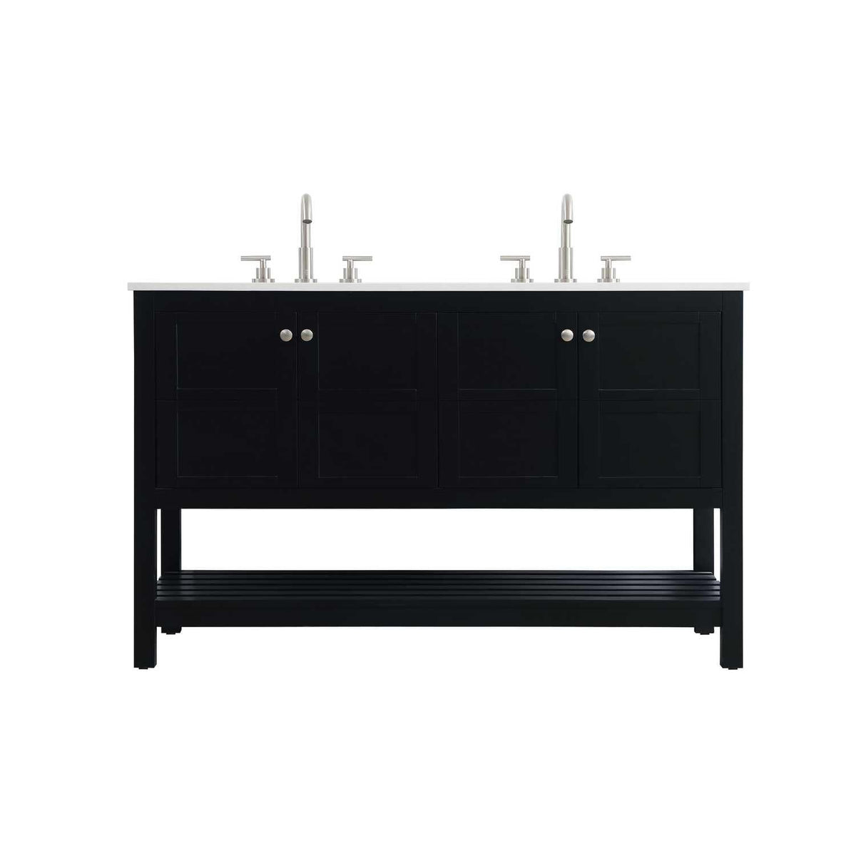 Theo Bathroom Vanity black by Lighting Design – Wood, Black, Model VF16454DBK