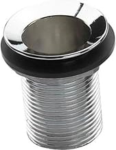 Krowne 23-120 Krowne 1" NPS New Style Krowne Drain, 1" NPT Male, for 1-1/4" Sink Opening & All ice Bins Without Cold Plate, uses 23-155 Overflow, Includes locknut & Washer (for Models Before 2016)