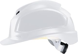 Uvex Pheos B-WR Vented Construction Helmet - Black