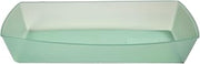G.E.T. 6" x 4" Jade Rectangular Plastic Food Tray (Set of 12)