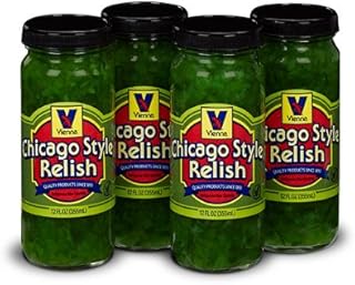 Vienna Beef Vienna Chicago Style Relish 12oz (4 Pack)