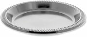 Meadoware Impact Plastic Dinnerware, Plate, 10.25" Dia, Black, 500/Carton