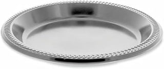 Meadoware Impact Plastic Dinnerware, Plate, 10.25" Dia, Black, 500/Carton