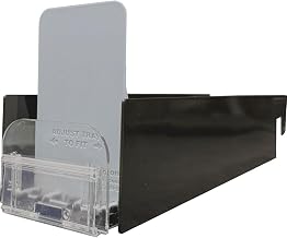 Trion WonderBar Black Metal Display Fixture Regular Expandable Wire Tray - 22"L