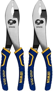 IRWIN VISE-GRIP Pliers Set, Slip Joint, 8-Inch (2078408) (Pack of 2)