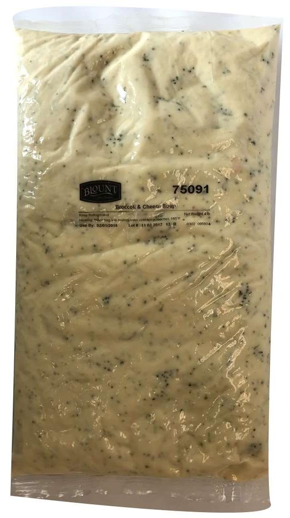 Blount Broccoli Cheese Soup by Blount Fine Foods – 1 Count (Pack of 4), Pack of 4