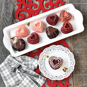 Nordic Ware Tiered Heart Cakelet / 3-Cup / Toffee Bundt Pans