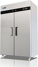 Migali 51.7 in. 49.0 cu. ft. Competitor Series Freezer, Stainless Steel & Galvanized Steel