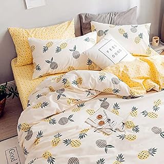 Bedding Double Sanded Quilt Cover Sheet Pillowcase Four-Piece Set Luxurious Fade Resistant Bedding Sheet Sets 102 (Color : Silver Size : King 200cm Bed 4pcs) (Silver King 200cm Bed 4pcs)