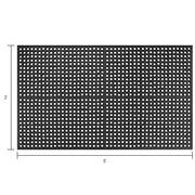 Drainage Mat by Global Industrial – Rubber, Black, Model 39378092030000500