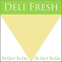 HUBERT Deli Fresh Labels White 9-Up Laser Labels Imprinted - 2 3/4"L x 2 3/4"H 900 Labels