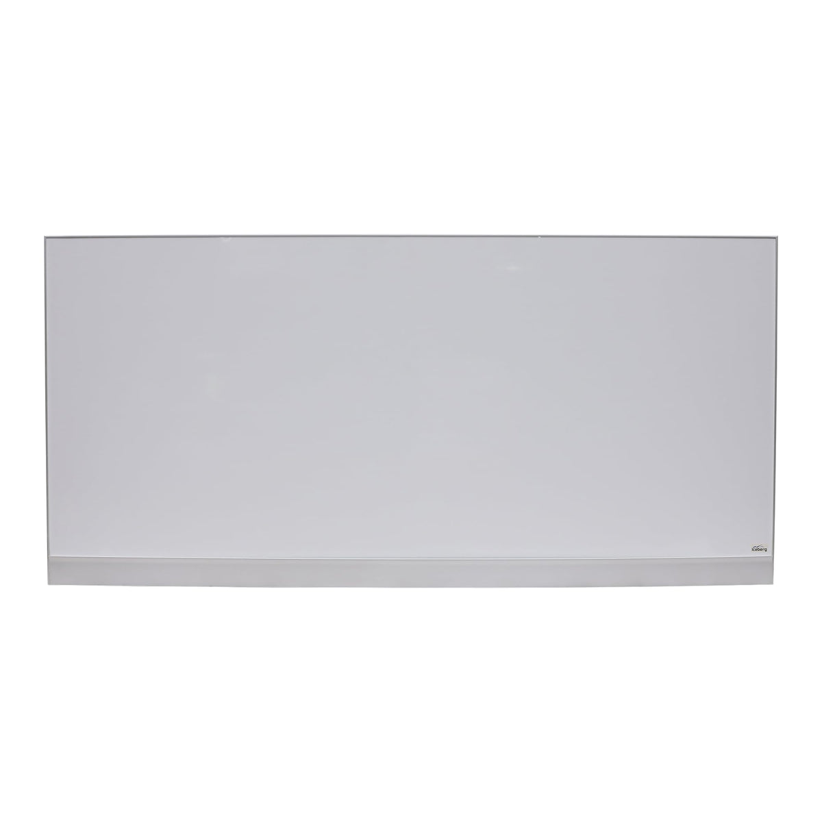 Polarity Magnetic Dry Erase Whiteboard by Iceberg – 96"W x 46"H, Alloy Steel, Aluminum, Model 31280
