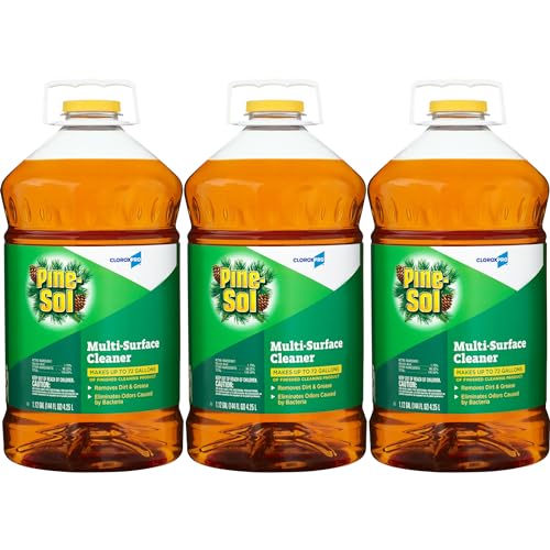 Pine-Sol 144 Fl Oz (Pack of 3) / Pine Scent / 1 All-Purpose Cleaners