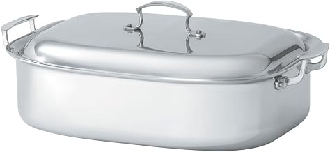 Vollrath Miramar French Oven W/Cover, 49431, 7 Quart Capacity, Satin Finish