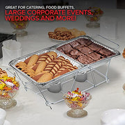 Stock Your Home Pans / Silver / 10.0 inches Chafing Dishes