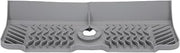 17.7-inch Silicone Faucet Pad (Gray) | Food-grade silicone, suitable for both kitchen and bathroom use, splash-proof and water-draining