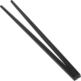 Elite Global Solutions CH105-BM Chopsticks, 10 1/2" L, Melamine, Matte Black (Pack of 10 Pairs)