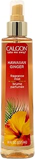 Calgon Hawaiian Ginger Fragrance Body Mist 8 oz ( Pack of 9)