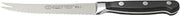 Winco 5" Black Stainless Steel Tomato Knife