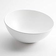 American Metalcraft LFTBW11 Melamine Angled Bowl, White, 110-Ounces