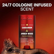 Old Spice Cardamom + Amber Wood / 3 Ounce (Pack of 1) / 1 Deodorant