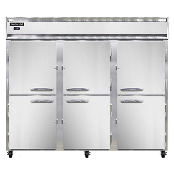 3FE-HD Extra-Wide Three Section Reach In Freezer by Continental Refrigerator – Model Continental Refrigerator 3FE HD