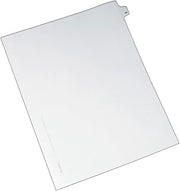 Avery Individual Legal Exhibit Dividers, Allstate Style, 49, Side Tab, 8.5 x 11 inches, Pack of 25 (82247)