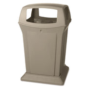 Rubbermaid Commercial Products Beige / 45 Gallon / Open Sided Trash, Recycling & Compost