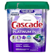 Cascade Fresh / 62 Count (Pack of 1) / 1 Dishwasher Detergent
