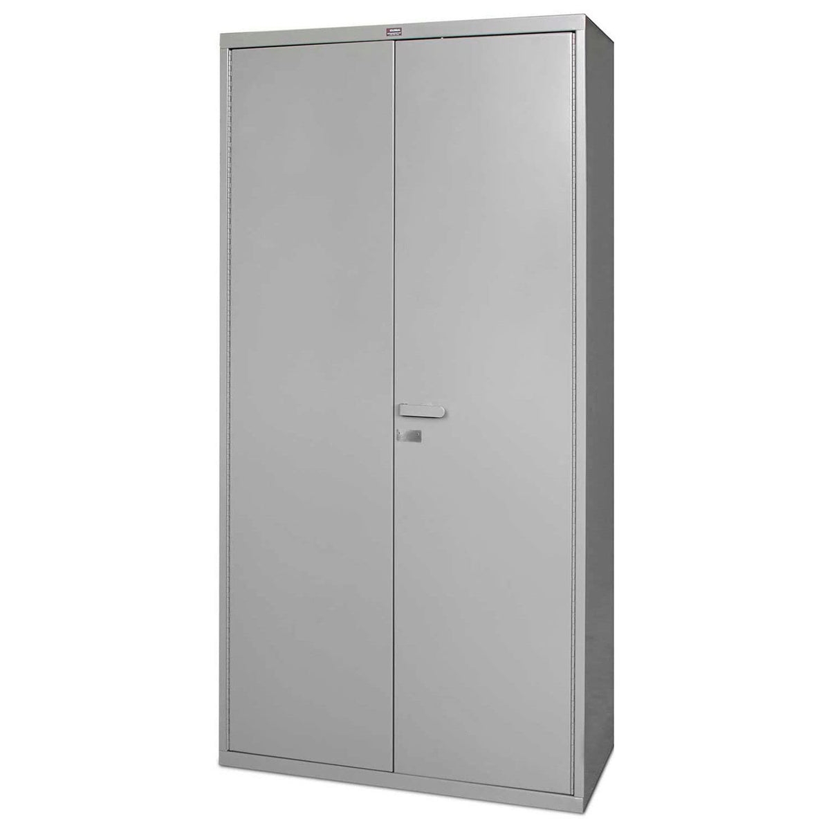 All-Welded Heavy Duty Storage Cabinet by Global Industrial – 36" W x 72" H x 18" D, Alloy Steel, Grey, Model GM6SC6872-4HG