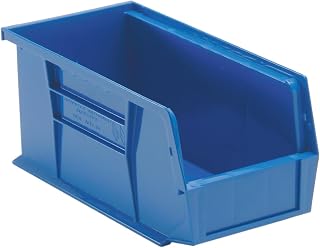 QUANTUM STORAGE SYSTEMS Quantum Storage Bin 10-7/8 " L, I.D.:10-1/4 " Lx4-3/8 " Wx4-3/4 " H Blue Carded