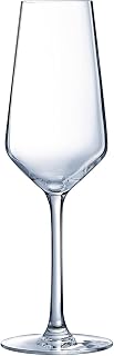 Arcoroc N5082 Vina Juliet Champagne Flute, 23 cl, Ultra Clear Glass