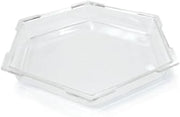 Rosseto SA101 Acrylic Hexagon Ice Bath Cooler, Medium, Clear