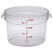 Cambro 12 QT / Clear / 12.0 quarts Container Sets