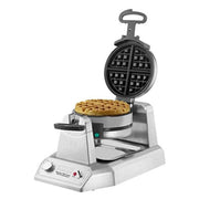Waring Double Belgian Waffle Maker | 120 V, 1400W / 18x11x12 / Silver Commercial Waffle Makers