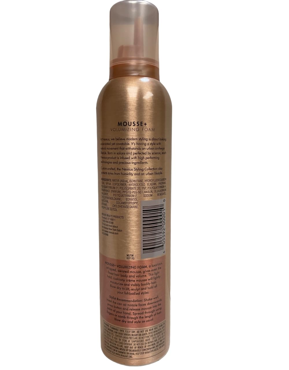 Mousse Plus 10.6 Ounce Volumizing Foam Medium Hold (313ml) (2 Pack) by Nexxus – 10.6 Ounce (Pack of 2), Pack of 22, Model NMP10B-B