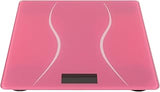 Highly Accurate Digital Bathroom Scale for Body Weight with Tempered Glass Surface and Automatic Power, Sleek Compact Design for Home and Bathroom Use, 0.2-180kg Capacity