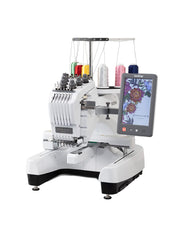 Entrepreneur PR680W 6 Needle Multi Embroidery Machine by Brother – Plastic Stainless Steel, White, Model SAPR6BOOK