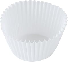 Hoffmaster 610070 6 White Fluted Bake Cup - 10,000 / CS