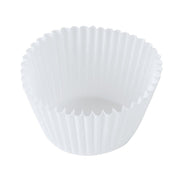 Hoffmaster 6 White Fluted Bake Cup by Brooklace – Paper, White, Model 610070