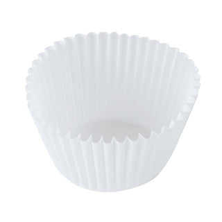 610070 6" White Fluted Bake Cup - 10000 / CS by Hoffmaster – 5 oz., 5.0 fluid_ounces, Paper, White, Model HFM610070
