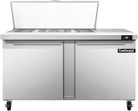 SW60-18M Mighty Top Sandwich Unit, 60" W, With 18 Pan Top Openings