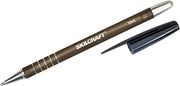 AbilityOne Rubberized/Refillable Ball Point Pen - Medium Point, Black Ink 7520-01-357-6844