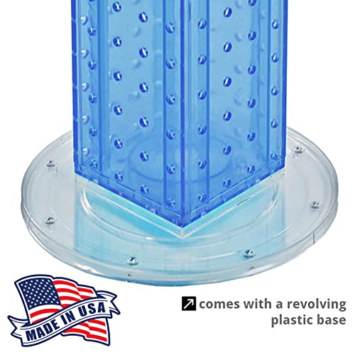 Azar Displays 9 inches x 4 inches x 13 inches / Blue / Pegboard only Panels & Units