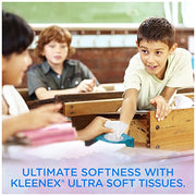 Kleenex White / 170 Count (Pack of 6) / 130 tissues, 6 rectangle boxes Box Tissues