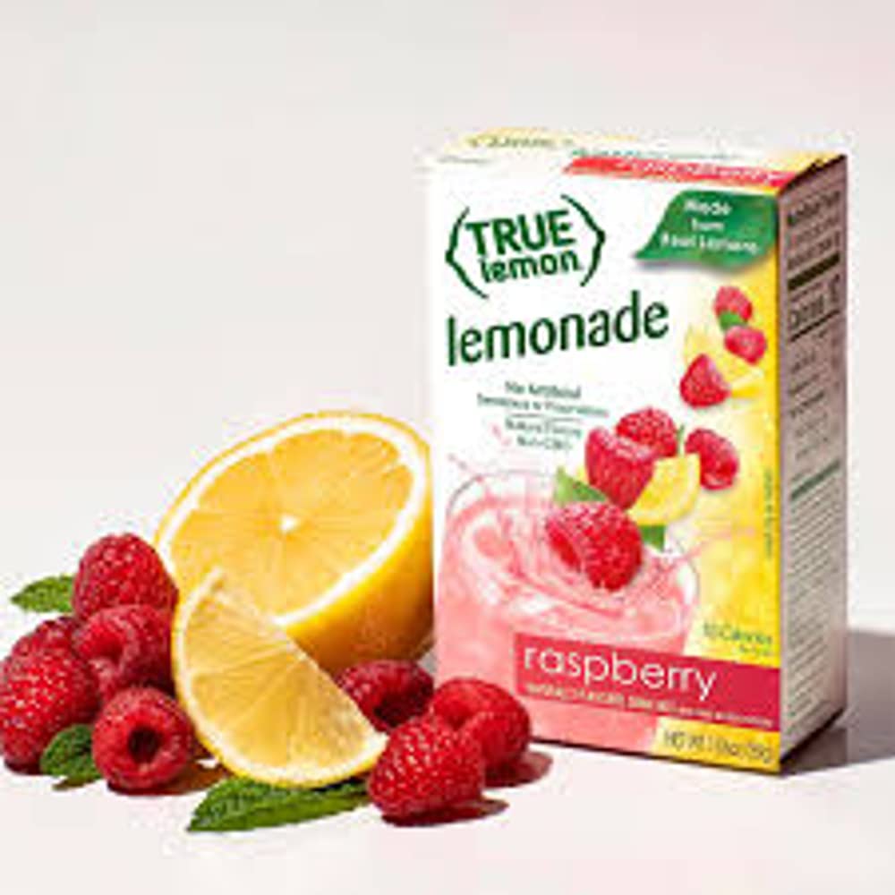 True Lemon Raspberry Lemonade 10 count - 6 pack by True Citrus – 5 Ounce (Pack of 6), Red, Model 4527884